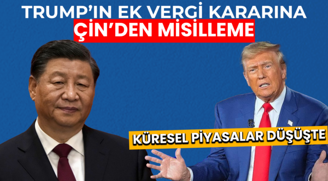 Trump’ın ek vergi kararına Çin’den misilleme!