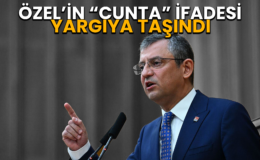 CHP Başkanı Özel’in “cunta” ifadesi yargıya taşındı