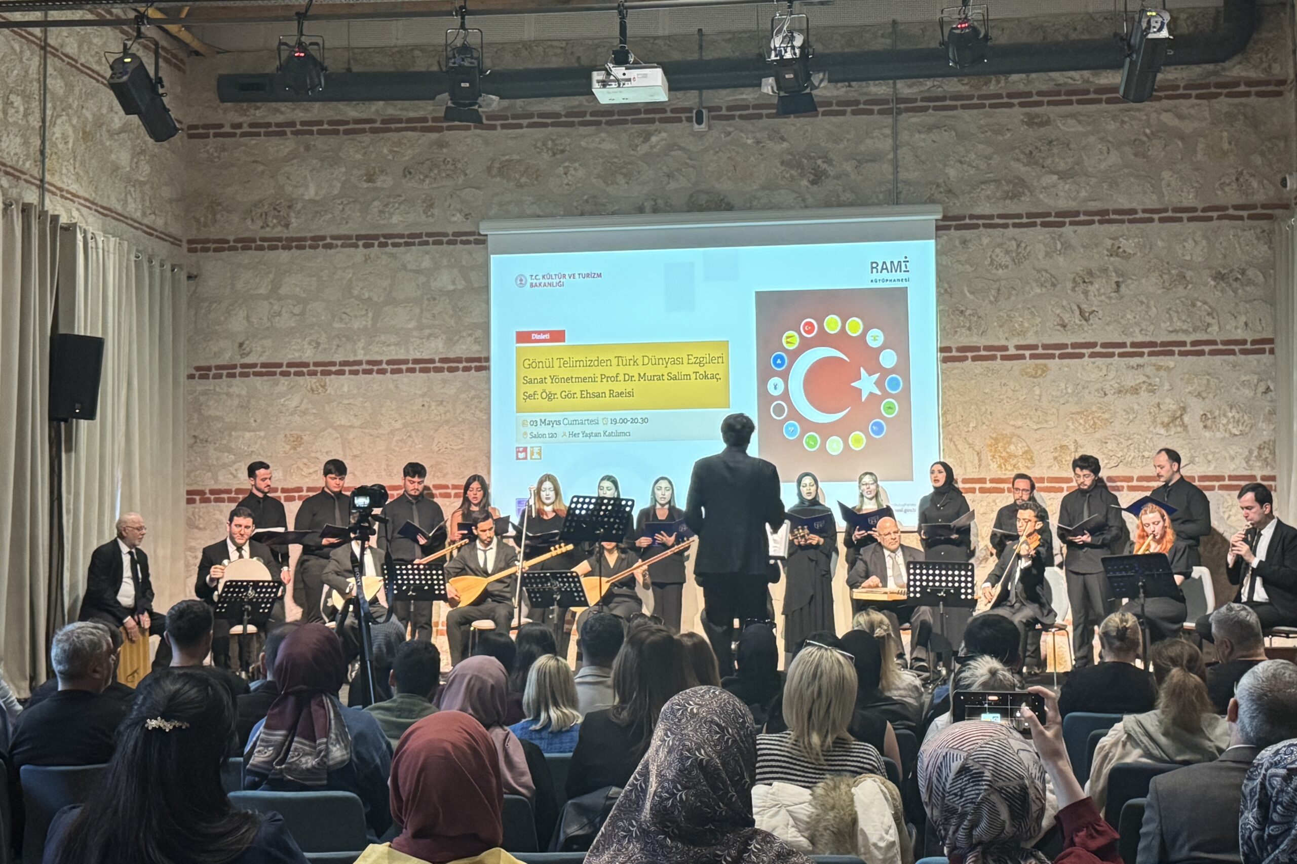 Gönül Telimizden Türk Dünyası Ezgileri” konseri müzikseverlerle buluştu
