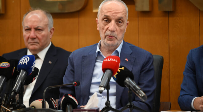 TÜRK-İŞ Genel Başkanı Atalay’dan TÜHİS’in kamu işçilerine yönelik zam teklifine ilişkin açıklama: